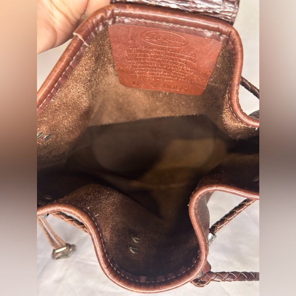 Brighton Brown Leather Shoulder Bag 1996 - Picture 8 of 8